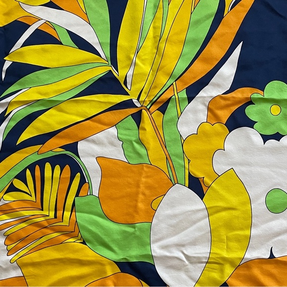 Vtg 1960s Pierre Cardin Colorful Floral Silk Scarf - Picture 6 of 16